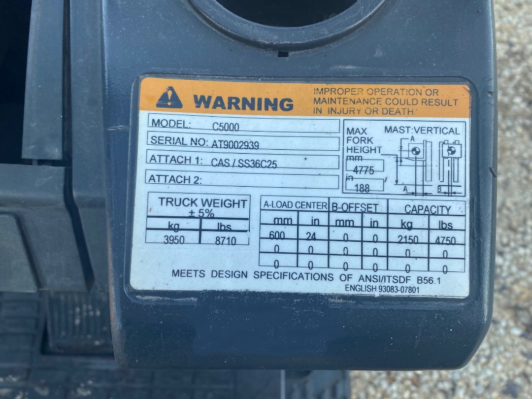 2005 CATERPILLAR C5000 - Image 7